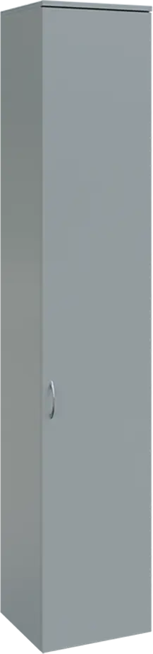 ST 6 - 42 šatní skříň, tyč, pravá, 2150x400x600, šedá